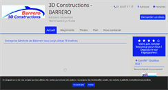 Desktop Screenshot of 3d-constructions.fr